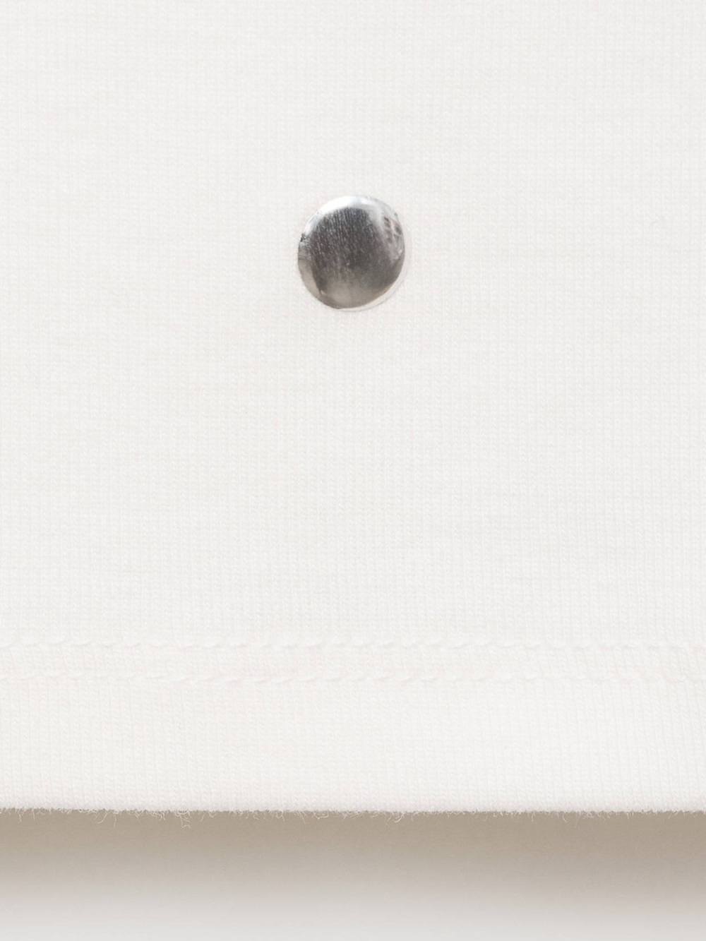 Mango NWT COTTON STUDDED TOP - Picture 6 of 10